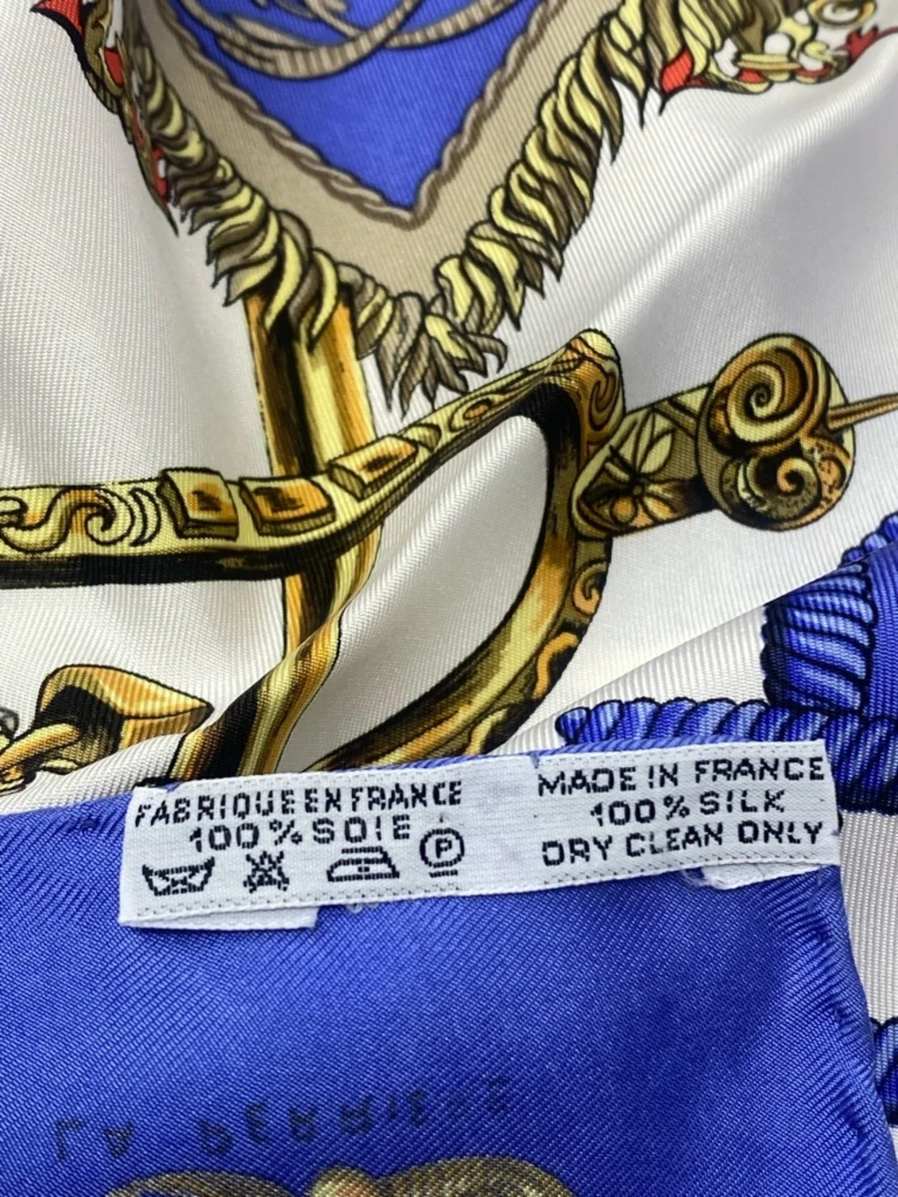 Hermes Silk Scarf Ludovicus Magnus Carre 90 Louis XIV F. de la Perriere - Picture 8 of 16